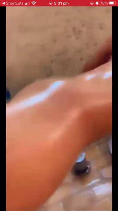 Chantel nude in the shower vid