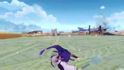 Raiden Animations via Dimbreath