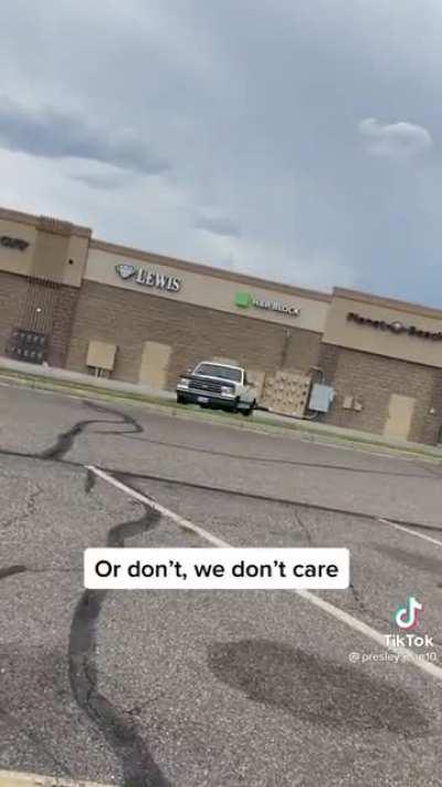 Remember to leave your truck in Park