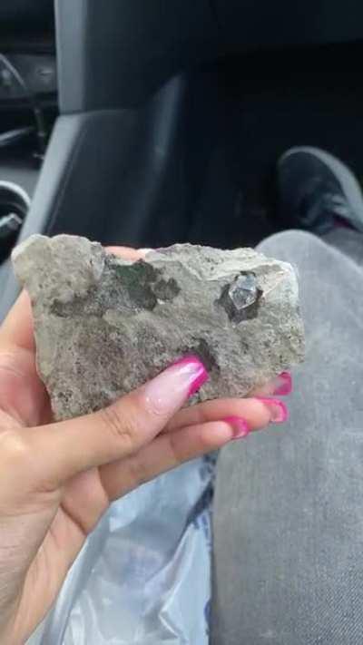 Found this at Herkimer Diamond Mines in NY!