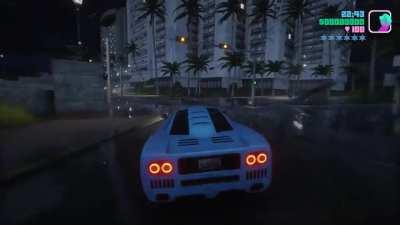 Моддеры показали как мог выглядеть ремастер GTA:Vice City на движке GTA V