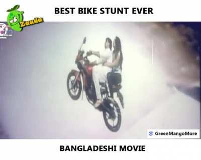 Bengali bike stunts.