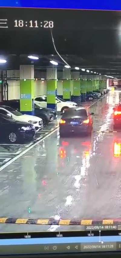 To stop on wet epoxy floor