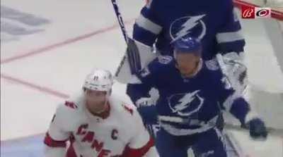 Closeup of possibly the best moment in last night’s game, for those who were looking for it.