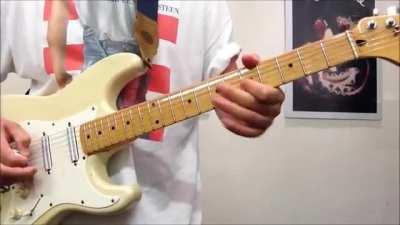 Scarface - Push It To The Limit | Guitar Cover