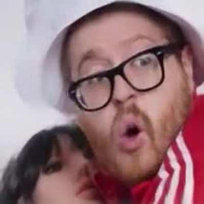 Singing a beautiful song for his wife