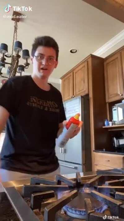 Why did he scream in lowercase