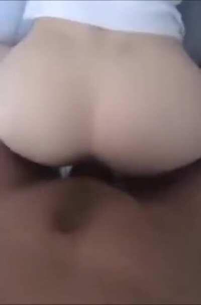 White girl with hot moves