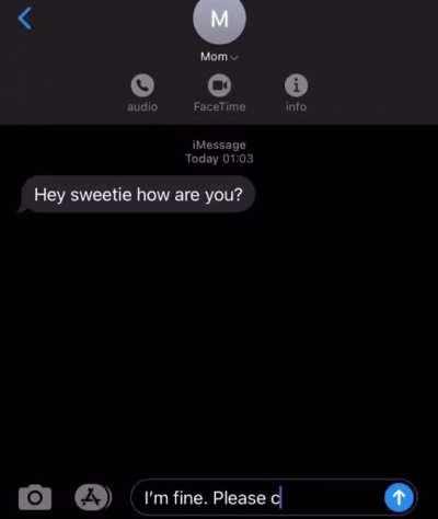 He won’t let go…