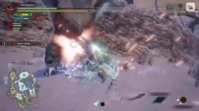 First time a hit has made me flinch IRL.