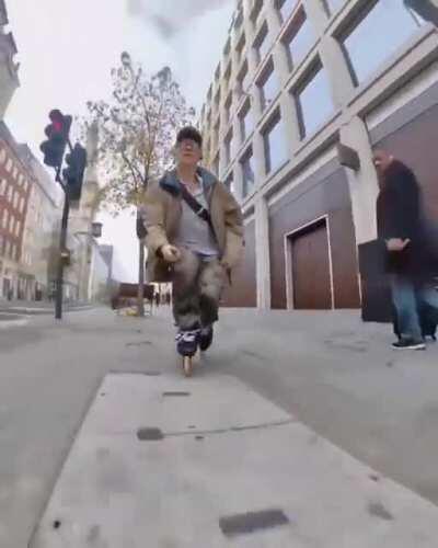 That's one way to take a seat