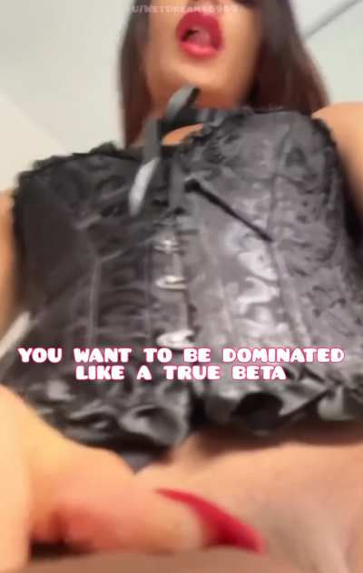 I love being dominated and getting shown that i am a useless sissy whore