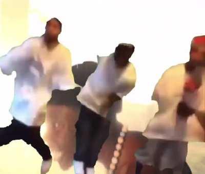 We all reacted this way