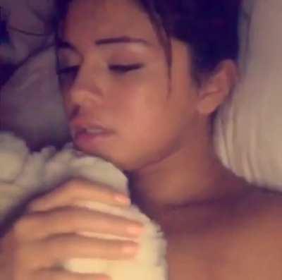 Selena wanting to fall asleep | IG Post May 2015