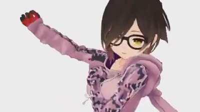 Roboco-san dance to P4D specialist.