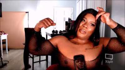 Super strong and horny dominant ebony tranny.