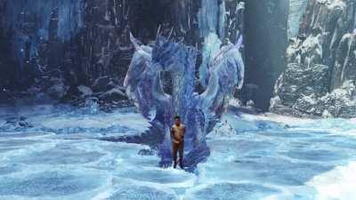 Me when I wait for my homie so we can beat the shit out of Velkhana.