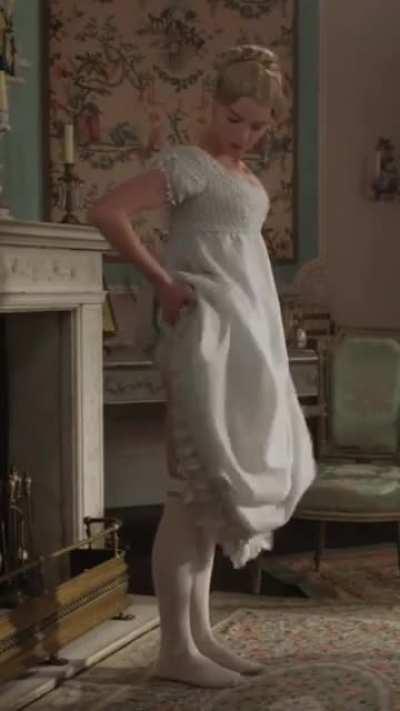 Letting Herself Breathe