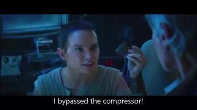 Han and Rey Destroy the First Order