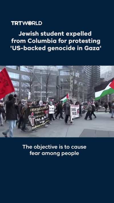Columbia university expels Jewish student for protesting Israel’s genocide