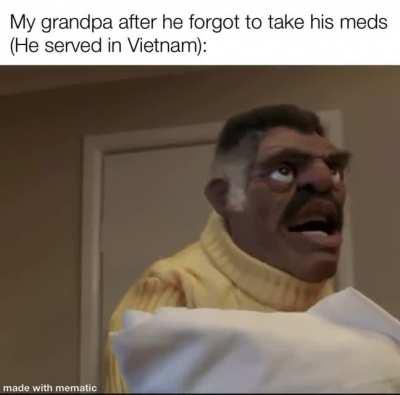 Grandpa no!