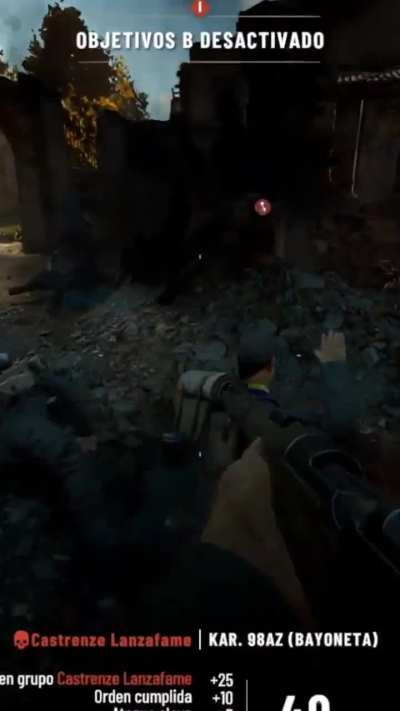 When you see everything lost, the only option is a Vayonet charge.