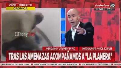 Mariana ¨La Planera¨ se desmaya EN VIVO en Crónica