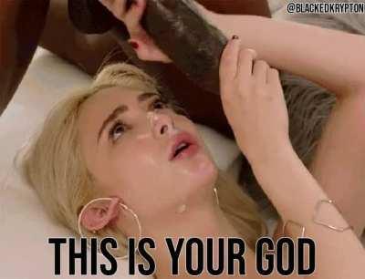 God to a white boi is Black Cock