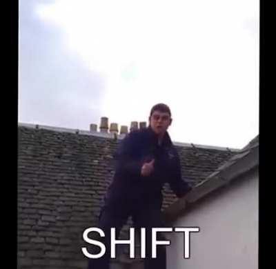 Don't put your weight on it....