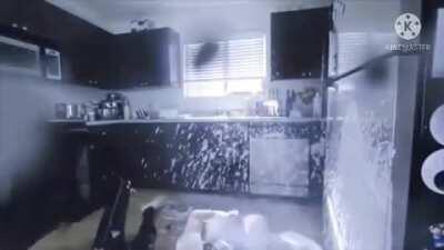 dababg when he sees a cop car