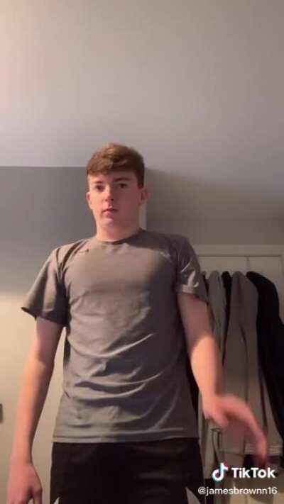 Very strong man protests his girlfriend