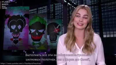 Margot training for The Suicide Squad (2016)