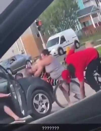 Fight and highway robbery