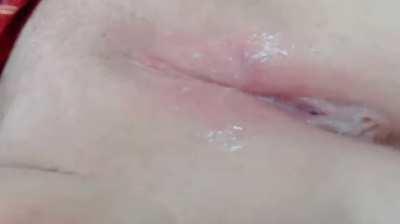 A little treat under my skirt