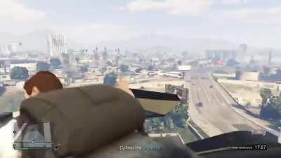 That's how I land and flip.