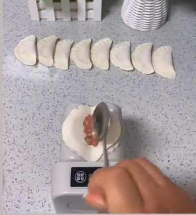 This dumpling presser