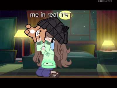 Some gacha vs real life…. I was bored so I just made this