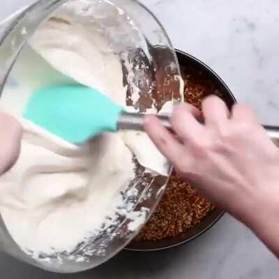 Strawberry Pretzel Cheesecake