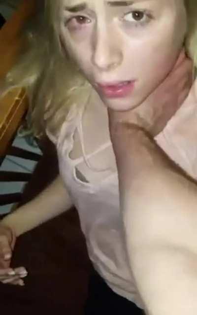 She looks happy to be there 🤣