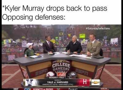 Opposing teams playing against Kyler Murray