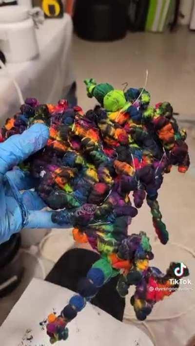 This guy takes tie dye to a new level