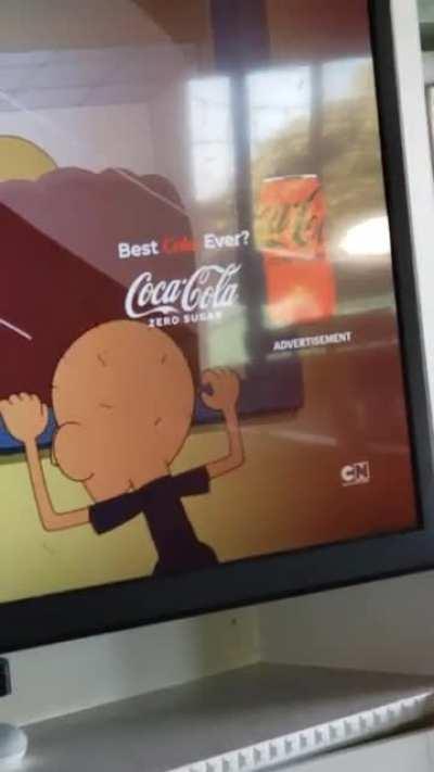 Ads while the show is running what the actual fuck