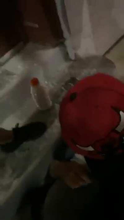 Old Man Gets Knocked Out Cold