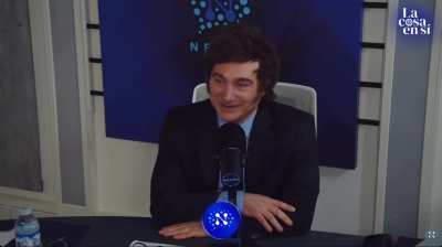 Presidente cantando: 