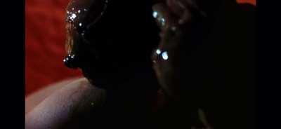 Rhonda Griffin gets her nipple sucked by a small creature in ‘Hideous!’