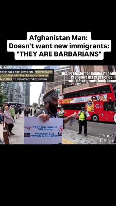 Indian doesn't want Afghan immigrants to come to west!