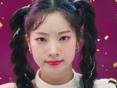 Dahyun is adorable with pigtails