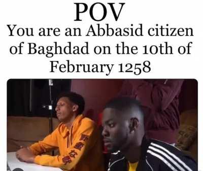 And Baghdad never truly recovered…