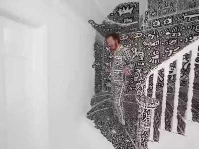 Creating a Doodle house - Mr Doodle