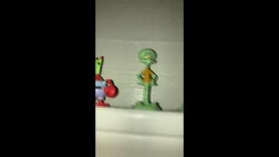 All the, SpongeBobs.